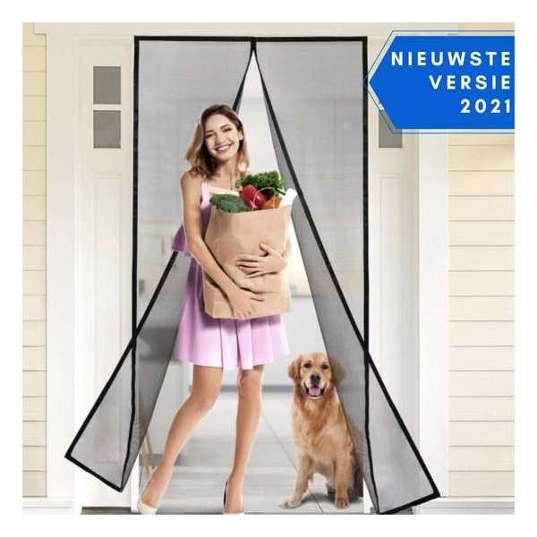 Luxe Lucy’s Living Vliegengordijn – magnetisch – hordeur – zwart – deuren - horgordijnen - deurgordijn - lamellenhor Luxe Lucy’s Living Vliegengordijn – magnetisch – hordeur – zwart – deuren - horgordijnen - deurgordijn - lamellenhor