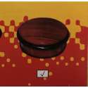 Deltafix deurstopper houtkleur donker 4 cm x 10 cm 1150 gram