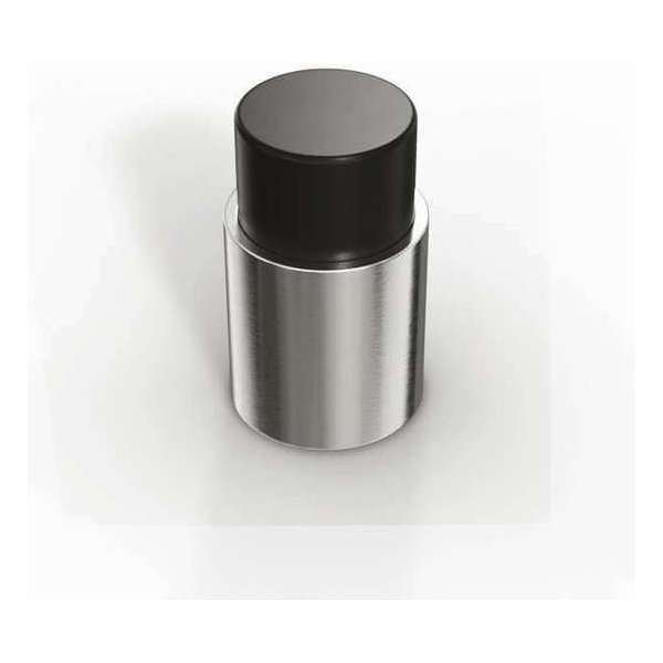 Stopper Groot Nikkel Donker Wandmontage Stopper Groot Nikkel Donker Wandmontage