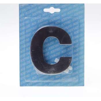 Oxloc Huisletter RVS 93mm C