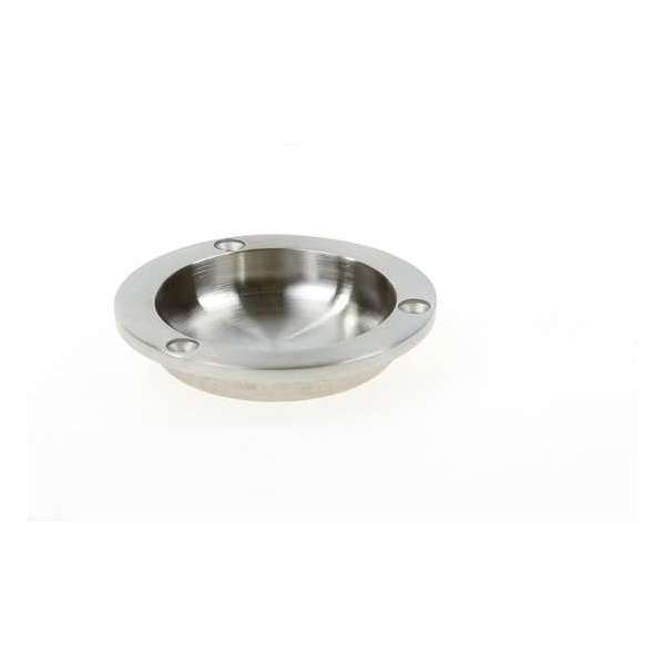 Oxloc Schuifdeurkom rond 70mm rvs Oxloc Schuifdeurkom rond 70mm rvs