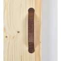 Barnwoodweb deurgreep Portland roest 32x228 mm