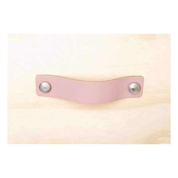 Leren handgreep Oudroze XL 18x3 cm Leren handgreep Oudroze XL 18x3 cm
