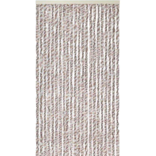 Kattenstaart Vliegengordijn - 90x220 cm - Grijs/Bruin/Wit Kattenstaart Vliegengordijn - 90x220 cm - Grijs/Bruin/Wit