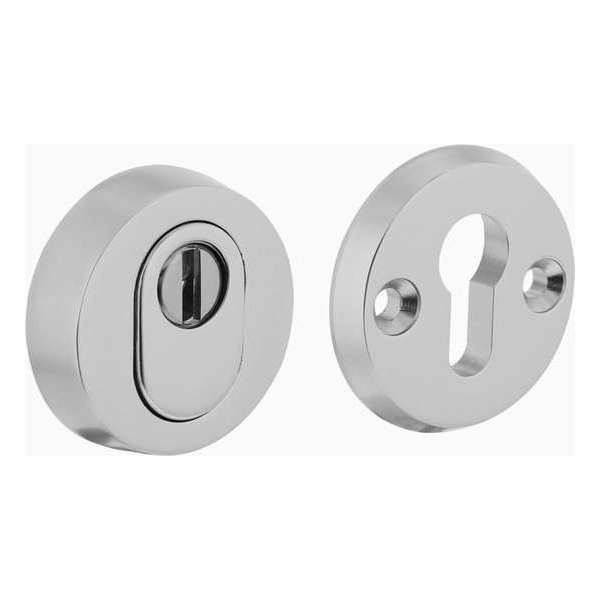 Intersteel Veiligheidsrozet SKG*** rond met kerntrekbeveiliging aluminium Intersteel Veiligheidsrozet SKG*** rond met kerntrekbeveiliging aluminium
