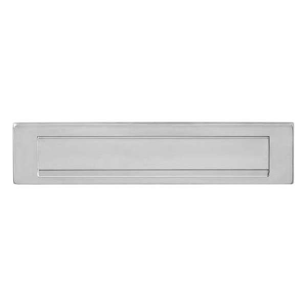 Intersteel Brievenbus met klep/regenrand rvs geborsteld Intersteel Brievenbus met klep/regenrand rvs geborsteld
