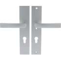 Starx Veiligheidsbeslag – Deurbeslag – Kruk/Kruk – Langschild – Aluminium – PC72 mm