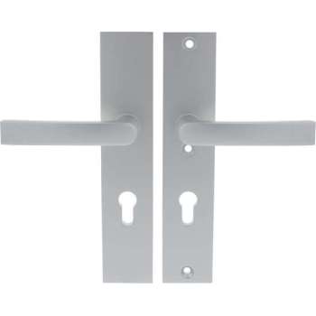 Starx Veiligheidsbeslag – Deurbeslag – Kruk/Kruk – Langschild – Aluminium – PC72 mm
