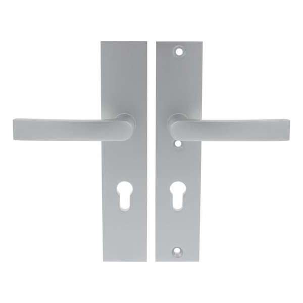 Starx Veiligheidsbeslag – Deurbeslag – Kruk/Kruk – Langschild – Aluminium – PC72 mm Starx Veiligheidsbeslag – Deurbeslag – Kruk/Kruk – Langschild – Aluminium – PC72 mm