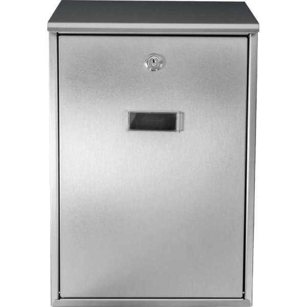 Suprezzo Brievenbus Dario Zilver - 32 cm Hoog | Brievenbus | Wandbrievenbus | Brievenbus | Gemakkelijk te bevestigen Suprezzo Brievenbus Dario Zilver - 32 cm Hoog | Brievenbus | Wandbrievenbus | Brievenbus | Gemakkelijk te bevestigen
