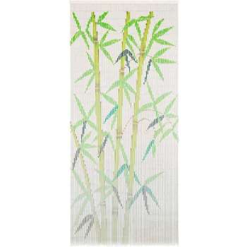 vidaXL Vliegengordijn 90x200 cm bamboe