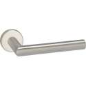Impresso Harrow Deurklink – Deurbeslag – Rond – Rozet – Zilver