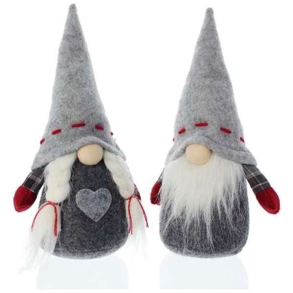 Deurstopper / Raamstopper - Duo kabouters - 27cm Deurstopper / Raamstopper - Duo kabouters - 27cm