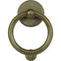 Ring klopper landelijk antiek brons messing Gröditz - 160 mm