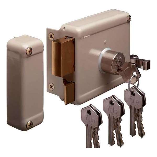 Yale Oplegslot 635-50 met 6 sleutels- Doornmaat 50 mm - DIN RECHTS Yale Oplegslot 635-50 met 6 sleutels- Doornmaat 50 mm - DIN RECHTS