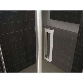 Wiesbaden Losse deurgreep nieuw model 20,5 cm. - Chroom