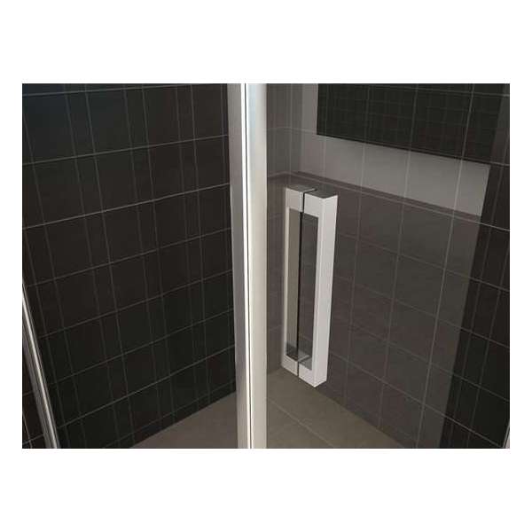 Wiesbaden Losse deurgreep nieuw model 20,5 cm. - Chroom Wiesbaden Losse deurgreep nieuw model 20,5 cm. - Chroom
