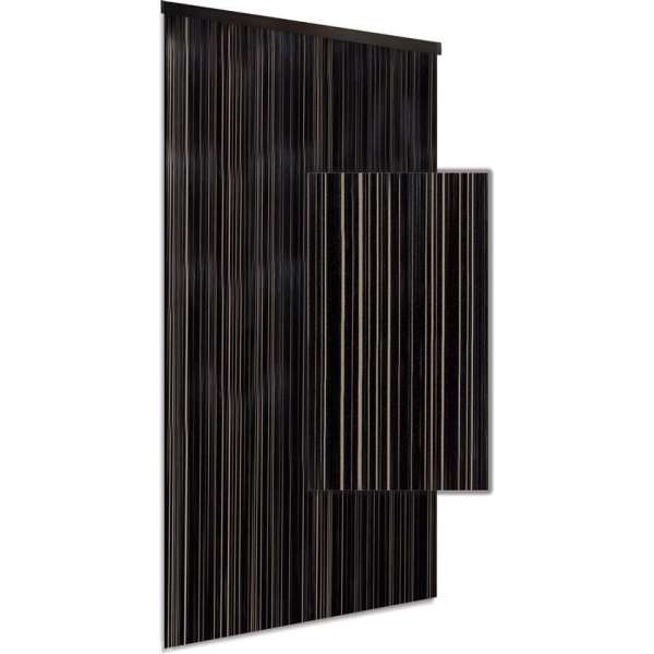 DEGOR Vliegengordijn Franje Zwart 90x210 DEGOR Vliegengordijn Franje Zwart 90x210