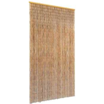 vidaXL Vliegengordijn 100x220 cm bamboe