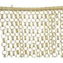 Bamboo deco en vliegen deurgordijn 90 x 200 cm - Anti insecten