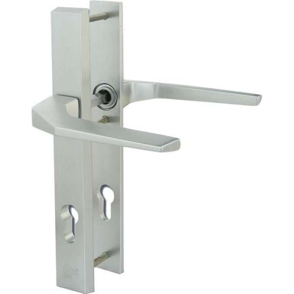Besa Veiligheidsbeslag smal 92 kruk-kruk Zilver SKG*** Besa Veiligheidsbeslag smal 92 kruk-kruk Zilver SKG***