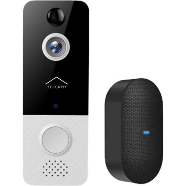 Xecurity X8 Deurbelset - WIFI smart video deurbel draadloos met 1080p camera - Black Friday Deals Xecurity X8 Deurbelset - WIFI smart video deurbel draadloos met 1080p camera - Black Friday Deals