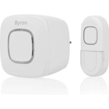 Byron DBY-24722 Draadloze deurbelset – 8 digitale melodieën – Multi LED licht