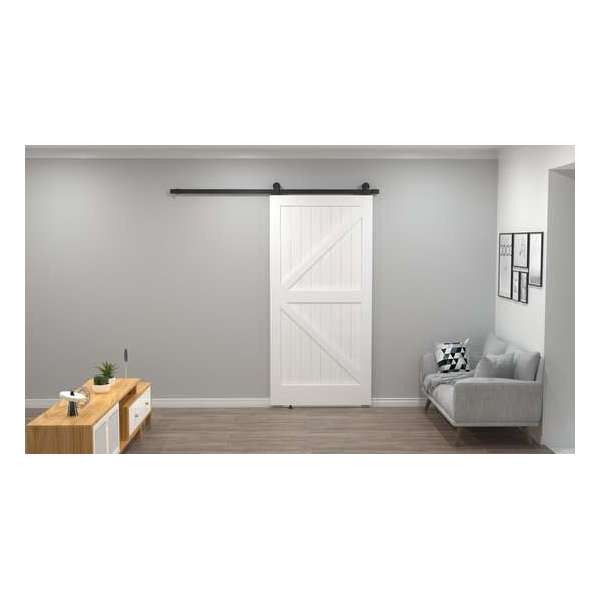 Barnwood Originals schuifdeursysteem Modern bovenop inclusief Softclose systeem Barnwood Originals schuifdeursysteem Modern bovenop inclusief Softclose systeem