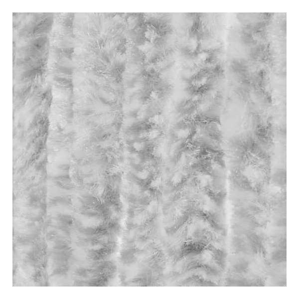 Vliegengordijn-kattenstaart-caravan- 56x180 cm grijs wit mix Vliegengordijn-kattenstaart-caravan- 56x180 cm grijs wit mix