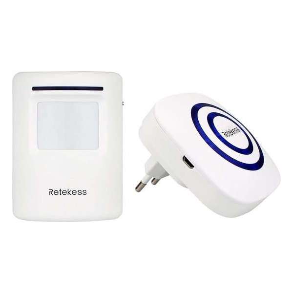 Retekess Draadloze deurbel met Bewegingsensor Retekess Draadloze deurbel met Bewegingsensor