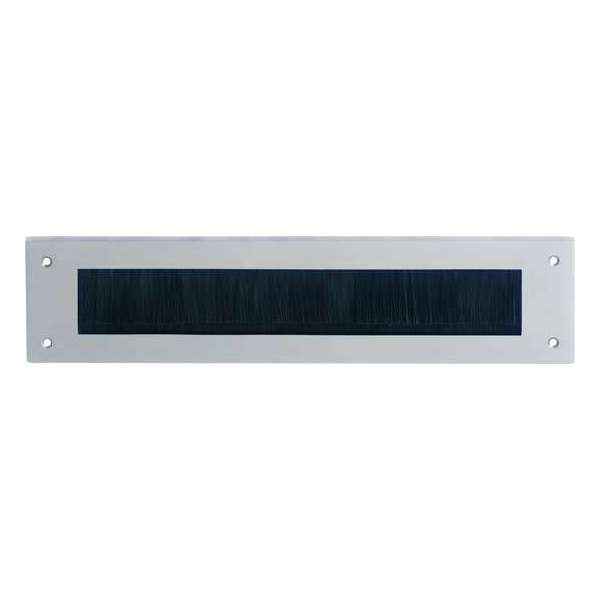 Intersteel Tochtwering rechthoek chroom mat Intersteel Tochtwering rechthoek chroom mat