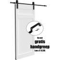 Barnwood Originals modern - Schuifdeursysteem-inclusief handgreep-zwart