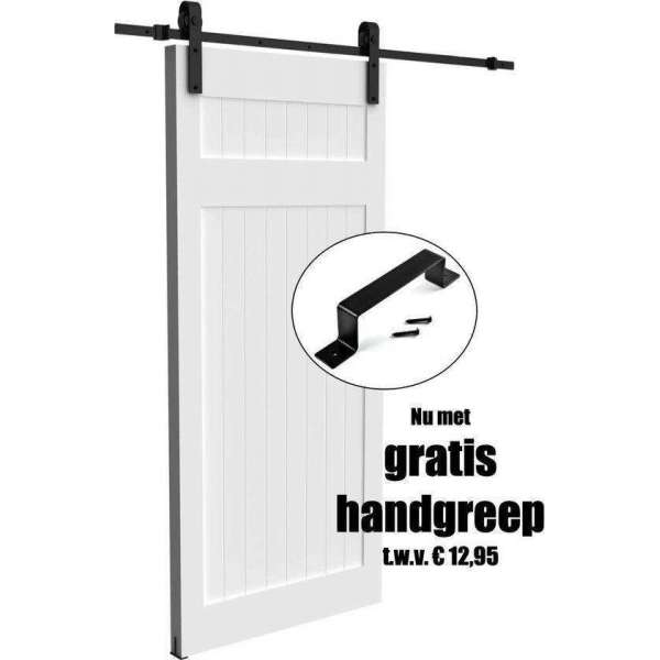 Barnwood Originals modern - Schuifdeursysteem-inclusief handgreep-zwart Barnwood Originals modern - Schuifdeursysteem-inclusief handgreep-zwart