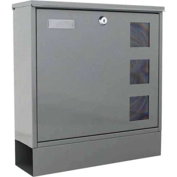 Rottner Brievenbus Postale Grijs - 38x37x10,8cm Rottner Brievenbus Postale Grijs - 38x37x10,8cm