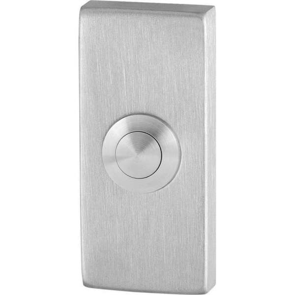 GPF9827.01 deurbel met RVS button rechthoekig 70x32x10 mm RVS geborsteld GPF9827.01 deurbel met RVS button rechthoekig 70x32x10 mm RVS geborsteld