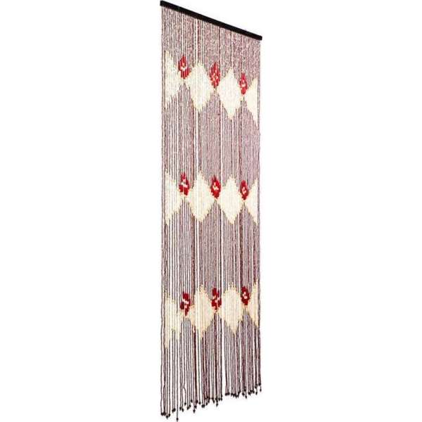 Vliegengordijn/deurgordijn Houten Kralen - 90x200cm cm - Tonkin Vliegengordijn/deurgordijn Houten Kralen - 90x200cm cm - Tonkin