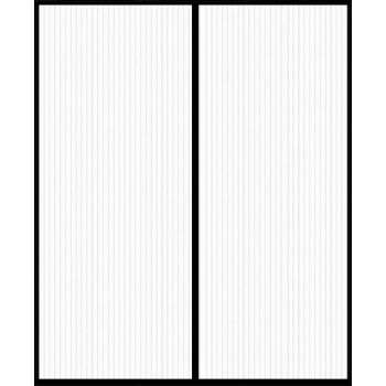 O'DADDY Vliegengordijn deur magnetisch - dubbele deur - 184x230 - zwart