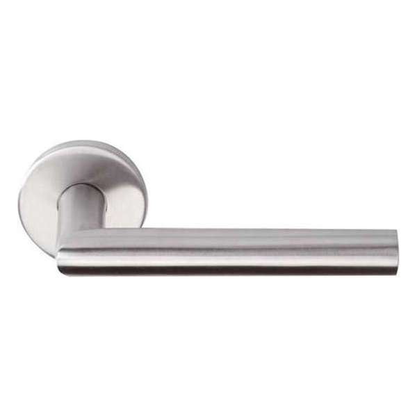 Formani BASICS LBII-19 deurkrukgarnituur op rozet - mat RVS - 1501D142INXX0 Formani BASICS LBII-19 deurkrukgarnituur op rozet - mat RVS - 1501D142INXX0