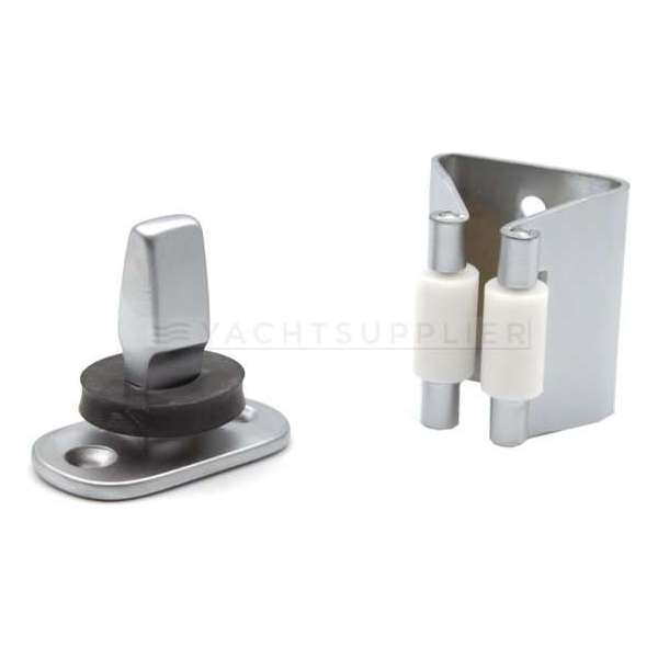 Deurvastzetter- Deurklem - 40mm - Messing mat chroom - S&B - 253301.9 Deurvastzetter- Deurklem - 40mm - Messing mat chroom - S&B - 253301.9