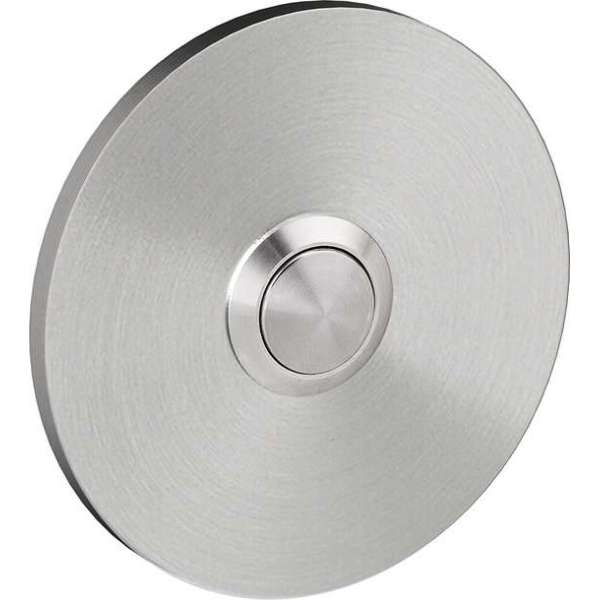 Beldrukker Massief Rond 70mm RVS Beldrukker Massief Rond 70mm RVS