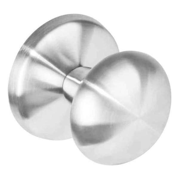 Intersteel Voordeurknop vast paddenstoel rvs geborsteld Intersteel Voordeurknop vast paddenstoel rvs geborsteld