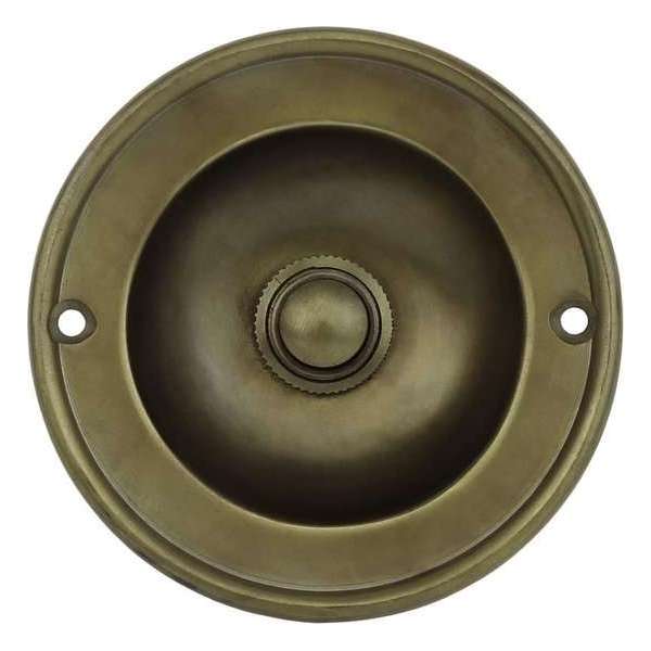 Deurbel beldrukker komvormig brons Husum - Ø 80 mm Deurbel beldrukker komvormig brons Husum - Ø 80 mm