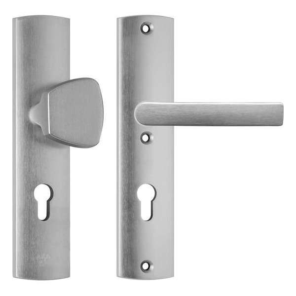 AXA Curve Veiligheidsbeslag S-knop PC72 - Voor voordeuren van 38 tot 66 mm dik - Voor Links- en rechtsdraaiende deuren AXA Curve Veiligheidsbeslag S-knop PC72 - Voor voordeuren van 38 tot 66 mm dik - Voor Links- en rechtsdraaiende deuren