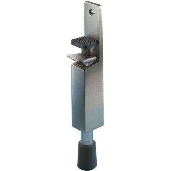 KWS Deurvergrendeling deurvastzetter aluminium 210 mm 1033.32 KWS Deurvergrendeling deurvastzetter aluminium 210 mm 1033.32