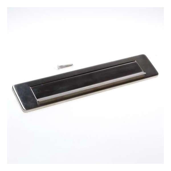 Oxloc Briefplaat bu.dr.rvs recht uden Oxloc Briefplaat bu.dr.rvs recht uden