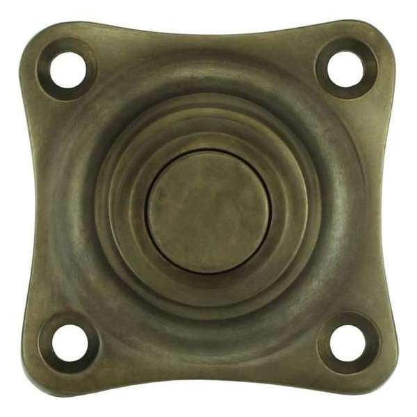 Drukbel beldrukker opbouw nostalgisch oud brons Lüchow - 38 mm Drukbel beldrukker opbouw nostalgisch oud brons Lüchow - 38 mm
