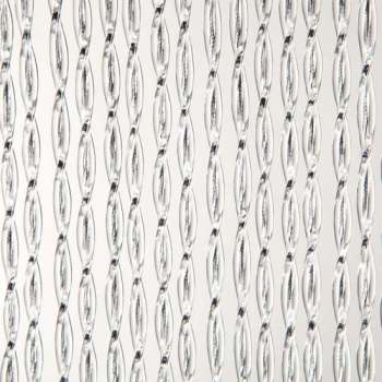 2LIF Madrid Zwart Vliegengordijn deur - 93 x 230 cm
