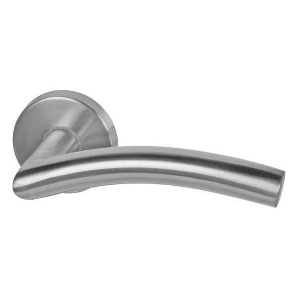 Entra Deurkruk Christina RVS, krukstel op rond rozet 50mm (Prijs per paar) Entra Deurkruk Christina RVS, krukstel op rond rozet 50mm (Prijs per paar)