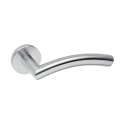 Deurkruk Tubular L haaks 19mm RVS