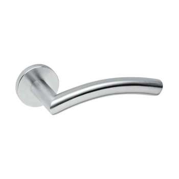 Deurkruk Tubular L haaks 19mm RVS